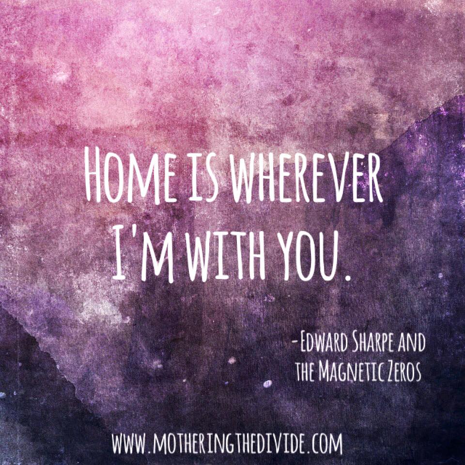 wherever I'm with you